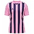 [해외]험멜 Core XK Striped 반팔 티셔츠 7138728797 Cotton Candy / Acai