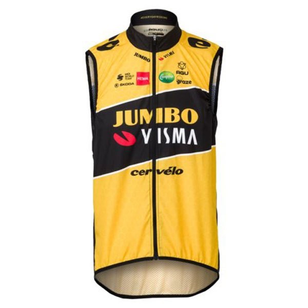 [해외]AGU Jumbo-Visma 2022 Replica 질레 1138584575 Black / Yellow