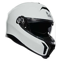 [해외]AGV Tourmodular Solid MPLK 모듈형 헬멧 9138357571 Stelvio White