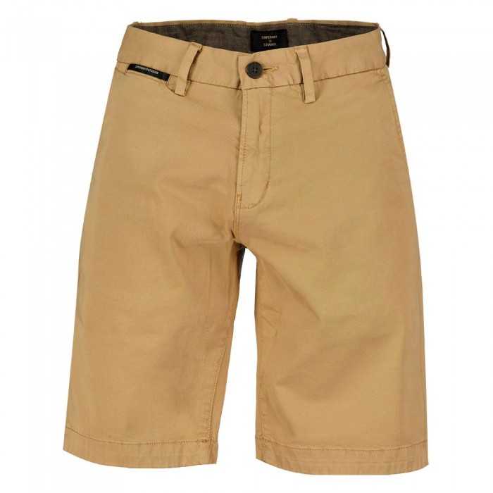 [해외]슈퍼드라이 Studios Core Chino 반바지 138627885 Shaker Beige