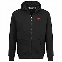 [해외]LONSDALE Latheron 풀지퍼 스웨트셔츠 7138795136 Black / Red