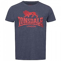 [해외]LONSDALE Silverhill 반팔 티셔츠 7138795235 Marl Navy / Dark Red