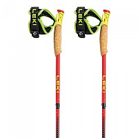 [해외]레키 Ultratrail FX One Superlite 기둥 4138760646 Bright Red / Neon Yellow / Natural Carbon