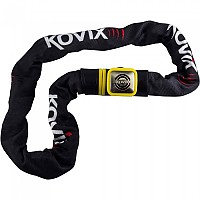 [해외]KOVIX KCL12-120 12x1200 mm 알람 체인 잠금 9138388104 Black