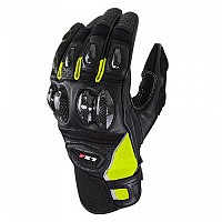 [해외]LS2 Textil Spark 2 가죽 장갑 9138388623 Black / Hi Vis Yellow