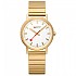 [해외]몬데인 Classic 36 mm 시계 138893372 Silver / St. Steel Brushed Ip Gold Plated