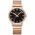 [해외]몬데인 Classic 40 mm 시계 138893375 Black / St. Steel Brushed Ip Rose Gold Plated