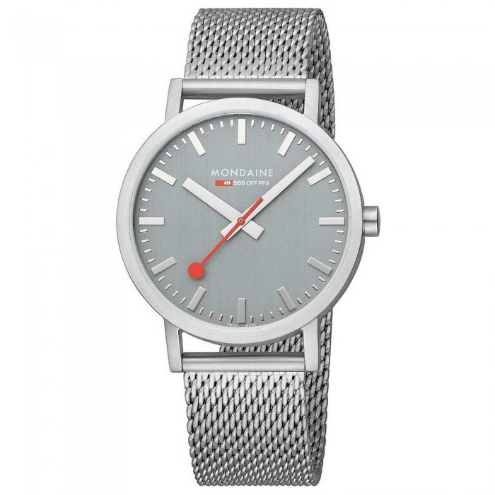 [해외]몬데인 Classic 40 mm 시계 138893379 Good Grey / St. Steel Brushed Stainlees Steel Mesh