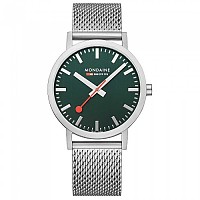 [해외]몬데인 Classic 40 mm 시계 138893381 Park Green / St. Steel Brushed Stainlees Steel Mesh