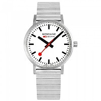 [해외]몬데인 Classic 40 mm 시계 138893384 White / St. Steel Brushed Stainlees Steel Mesh