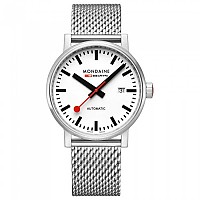 [해외]몬데인 Evo2 Automatic 40 mm 시계 138893394 White / St. Steel Brushed