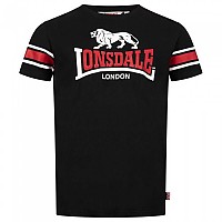 [해외]LONSDALE Hempriggs 반팔 티셔츠 7138896972 Black / Red / White