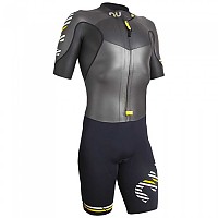 [해외]NU SWIMRUN Alligator Elite Light 반팔 트라이어슬론 6138829113 Black / Yellow