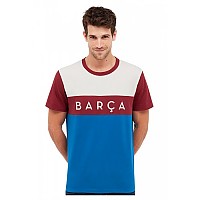 [해외]BAR?A FC Barcelona Color Block 반팔 티셔츠 3138830986 Blue / Scarlet / Ivory