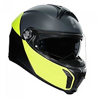 [해외]AGV OUTLET Tourmodular Multi MPLK 모듈형 헬멧 9138357564 Frequency Light Grey / Blue