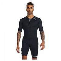 [해외]2XU Aero MT6426d 반팔 트라이어슬론 6138835052 Black / White