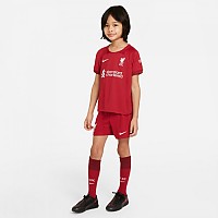 [해외]나이키 FC Liverpool 22/23 Dri Fit Home 주니어 세트 3138712701 Tough Red / White