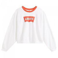 [해외]리바이스 Pl Vintage Raglan Crew 스웨트셔츠 138899450 Bright White / Orange Rust