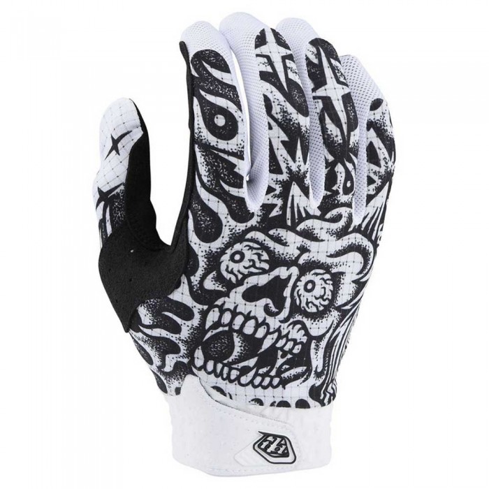 [해외]트로이리디자인 Air Skull Demon 오프로드 장갑 9139068098 White / Black