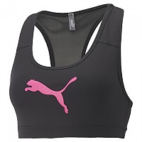 [해외]푸마 4Keeps 스포츠 탑 중간 영향 139003455 Puma Black / Sunset Pink Cat