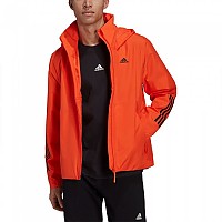 [해외]아디다스 Basic 3 Stripes 레인.Rdy 자켓 4138969078 Orange