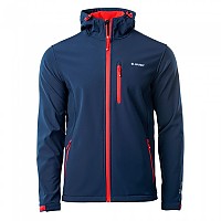 [해외]HI-TEC Caen 소프트쉘 자켓 4139174442 Navy / Orange Red