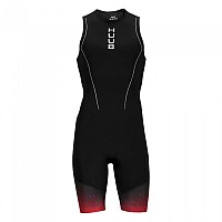 [해외]HUUB Race 소매 없는 트라이어슬론 6139046975 Black / Red