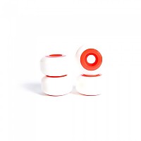 [해외]YOCAHER Qball 2 Tone 스케이트보드 바퀴 14138767686 White / Red