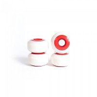 [해외]YOCAHER Qball 스케이트 바퀴 14138767700 White / Red