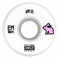 [해외]EMILLION Amoji 100A 스케이트 바퀴 14139028259 White / Black / Pink