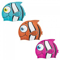 [해외]BESTWAY Funny Fish 주니어 수영모 6139143429 Assorted