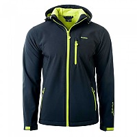 [해외]ELBRUS Iver 소프트쉘 자켓 4139263351 Black / Yellow Green