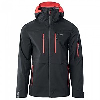 [해외]ELBRUS Montoni 소프트쉘 자켓 4139263454 Black / Flame Scarlet