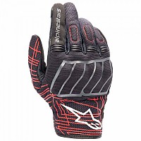 [해외]알파인스타 MM93 Losail V2 장갑 9138237543 Black Asphalt / Bright Red