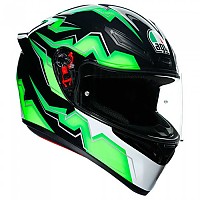 [해외]AGV OUTLET K1 Multi 풀페이스 헬멧 9138357515 Kripton Black / Orange