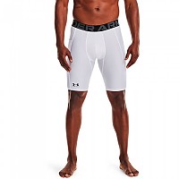 [해외]언더아머 HeatGear Compression Long 베이스 레이어 반바지 7139070319 White / Black