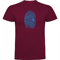 [해외]KRUSKIS Crossfit Fingerprint 반팔 티셔츠 7139291907 Dark Red