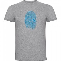 [해외]KRUSKIS Crossfit Fingerprint 반팔 티셔츠 7139291909 Heather Grey