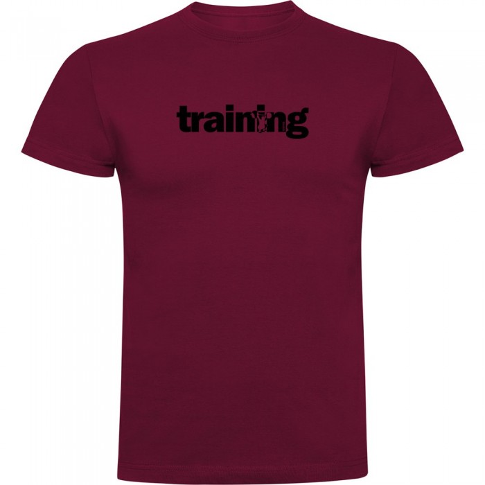 [해외]KRUSKIS Word Training 반팔 티셔츠 7139293331 Dark Red