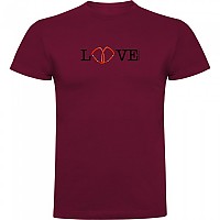 [해외]KRUSKIS Love 반팔 티셔츠 4139292513 Dark Red