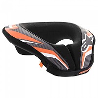 [해외]알파인스타 Sequence Junior 목 보호대 9139307376 Black / Anthracite / Orange