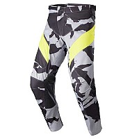 [해외]알파인스타 Racer Tactical 오프로드 바지 9139306084 Cast Gray / Camo / Yellow Fluo