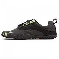 [해외]비브람 FIVEFINGERS V-Run Retro 러닝화 6138811284 Black / Green / Black