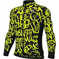 [해외]ALE Solid Ride 긴팔 저지 1138844511 Fluor Yellow