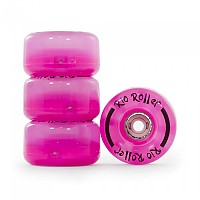 [해외]RIO ROLLER Light Up 4 Units 바퀴 14137860615 Pink Frost