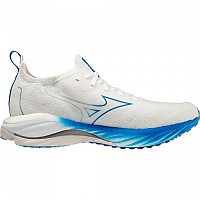 [해외]미즈노 Wave Neo Wind 러닝화 6138858838 Undyed White / Peace Blue