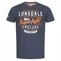 [해외]LONSDALE Tobermory 반팔 티셔츠 7139293734 Marl Navy / Orange / White