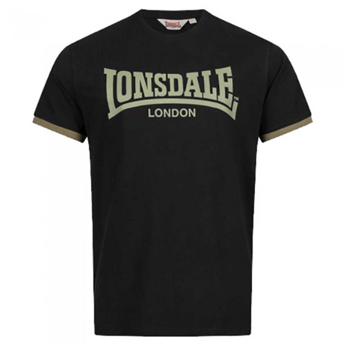 [해외]LONSDALE Townhead 반팔 티셔츠 7139293736 Black / Olive