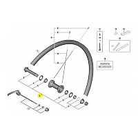 [해외]시마노 Axis RS700 Center Lock 허브 축 1137149729 Black