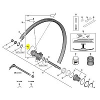 [해외]시마노 WH-M8100 Tubeless 29 스포크 1137890633 Black